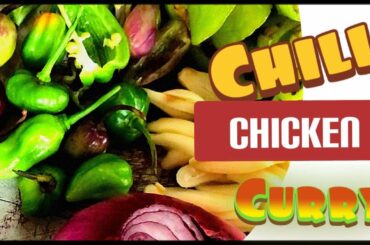 Hot Chilli Chicken Curry/Chilli Chicken Recipe Sri lanka/Spicy Chicken Curry/Ishi food Diary