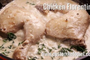 low carb chili recipe 3 Keto Chicken Florentine