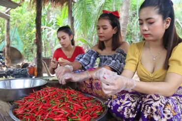 Wow amazing cooking fish stir fry with chili recipe