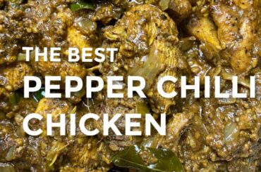 How to make PEPPER CHILI CHICKEN recipe!!! Pepper Chili Chicken