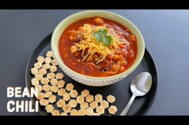 Bean chili Recipe in Instant Pot - Nisha b Recipes