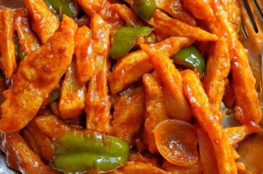 Easy Chilli Potato Recipe | Chinese Food Recipes | Chilli Potato Street Food