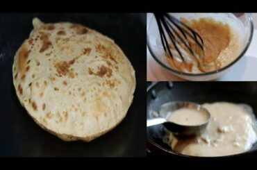 Wheat Flour Chilli Garlic Paratha Recipe with Liquid Dough in 5 mins | No Rolling No Kneading