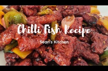 CHILLI FISH RECIPE | CHILLI FISH RESTAURANT STYLE | CHILLI FISH DRY RECIPE | CHILLI GARLIC FISH