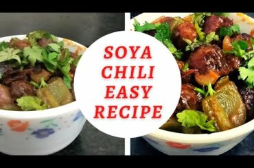 Soya Chili....Very Easy Starter Recipe...