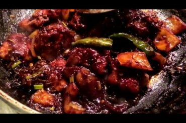 Restaurant style chili chicken with secret tips - dry chicken chili recipe