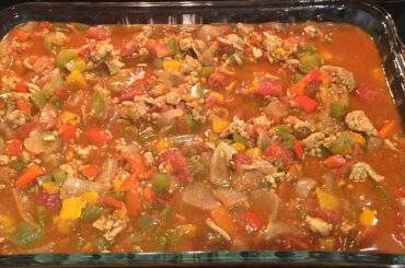 Whole30 friendly beanless Turkey chili recipe