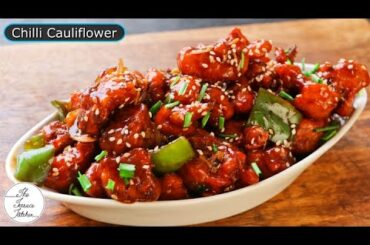 Crispy Chilli Cauliflower Recipe | Restaurant Style Honey Chilli Cauliflower ~ The Terrace Kitchen