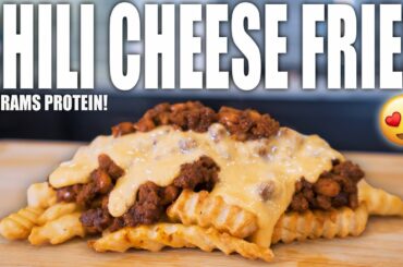 ANABOLIC CHILI CHEESE FRIES | Simple High Protein Fast Food Style Recipe | Healthy Cheese Fries