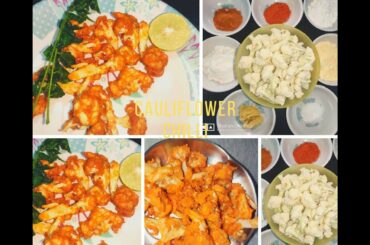 Cauliflower Chilli | Home Made Recipe |