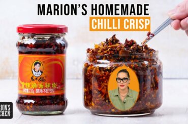 How to make Lao Gan Ma Chili Crisp AT HOME | My Homemade CHILI CRISP Oil Recipe! | Marion's Kitchen