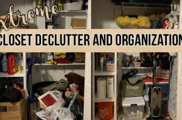 Extreme Closet Declutter | Organize with Me | Sweet and Spicy Chili Bean Recipe