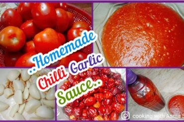 Home made Chilli Garlic sauce | Garlic sauce | Chilli sauce | home made sauce | tomato sauce recipe