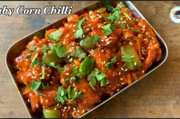 Crispy Baby corn chilli Recipe | easy fried recipe | Crazy Cooking