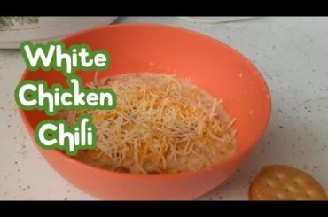 What's For Dinner? White Chicken Chili