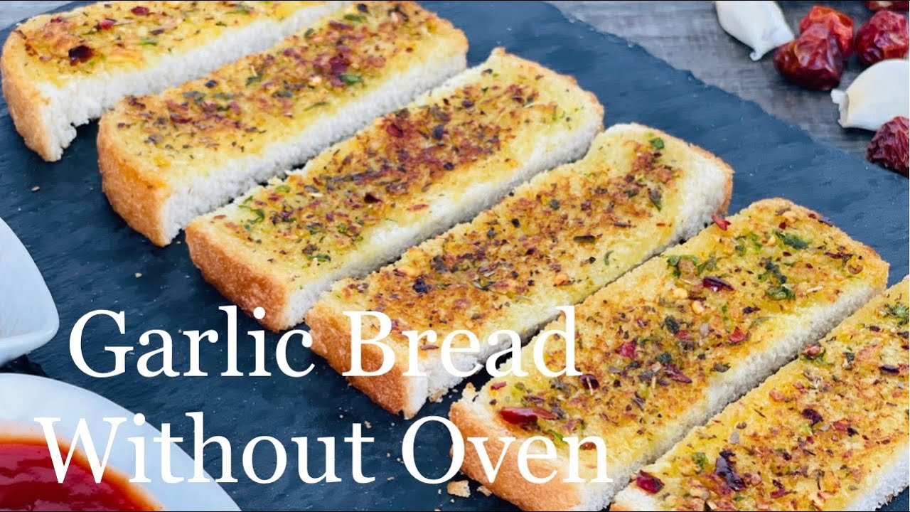 How To Make Garlic Bread Without Oven 3 Minutes Chilli Garlic Bread