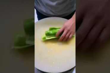 Watch Now Chop Chilli like a Pro ~ How to chop and slice chillies ~ Chilli Chopping Skills