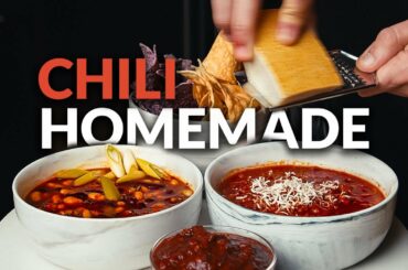 CHILI RECIPE For Carnivores & Vegans - How To Make Homemade Chili | Douglas Guerra