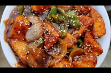 Chilli Paneer Recipe/ Simple Chilli Paneer