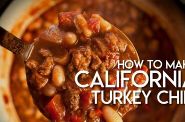 HOW TO MAKE  CALIFORNIA TURKEY CHILI - COOKING TIKTOK RECIPE