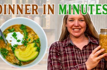 Can Your Own Convenience Meals - White Chicken Chili