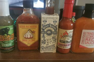 Fresh batch of sauce