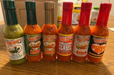Just got my variety pack of Marie Sharp hot sauces!