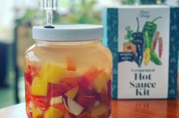 Mango Habanero fermented hot sauce