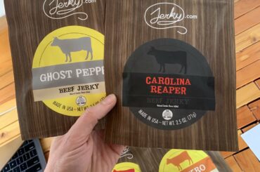 Got the jerky.com “hot combo pack” wish me luck on the reaper jerky