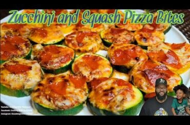 Zucchini and Squash Mini Pizzas