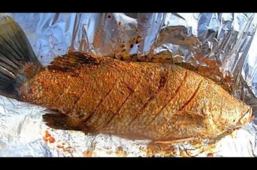 Fish on fire * You don't belief how much tasty it was