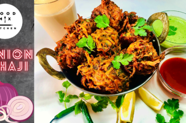 Spicy Onion Bhaji - That's so comforting when rain and with Tea. Love the spices.