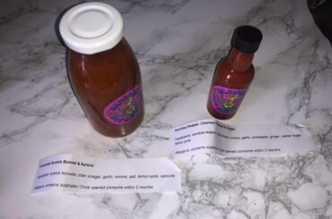 Two incredible sauces! Daffodil Hot Sauce