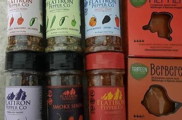 Restocking the spice rack!