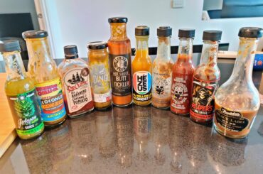 My current collection of all Australian sauces
