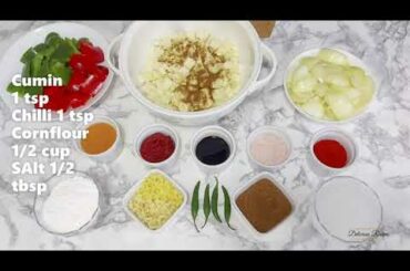 Paneer chilli  recipe/ Restaurant style at home