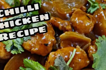 Chilli Chicken Recipe | How to make Chilli Chicken | Tasty indian recipe | Anita's YT Channel |