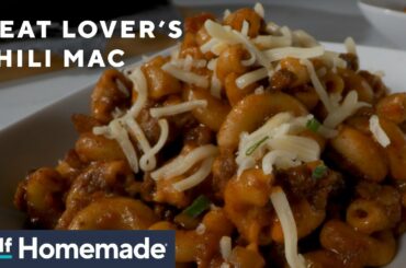 Meat Lover's Chili Mac | Half Homemade