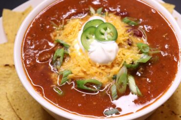 HEARTY BEEF & BEAN CHILI RECIPE