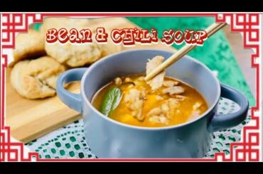 Chicken Soup recipe: Hearty Bean & chili soup| Winter special.