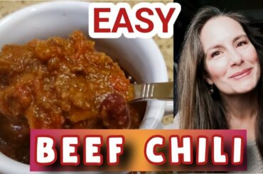 Best Ground Beef Chili Recipe Ever | How to make Chili Ground Beef  | Easy and Thick