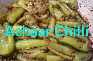 Achaar Chilli || Pickled Chilli || Pickled Chilli Recipe || Achaar Recipe