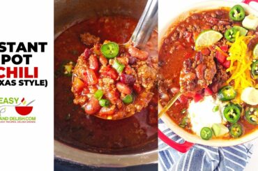 Best Instant Pot Chili con carne Recipe: How to make Chili in Instant Pot (EASY!)