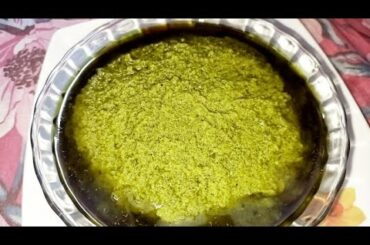 Spicy green chili sauce recipe. Basically it's a recipe of Thiland.