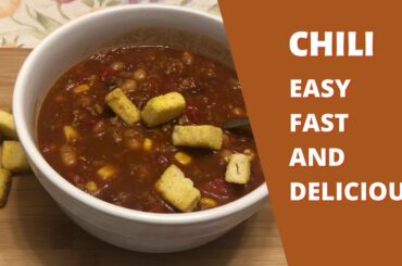 Delicious chili recipe. On our farm BetweenGreatLakes.