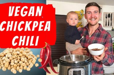Chickpea Chili | Vegan, Oil-Free, WFPB