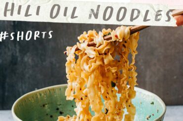 SPICY Chili Oil NOODLES Recipe