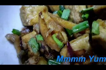 Tofu with Chilli, Garlic, and Oyster Sauce (KaPochie Recipe!)