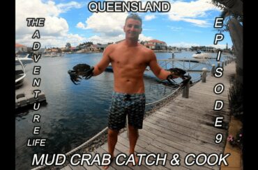 MUD CRAB CATCH & COOK - garlic butter recipe & diablo chilli recipe - The Adventure Life   Ep 9