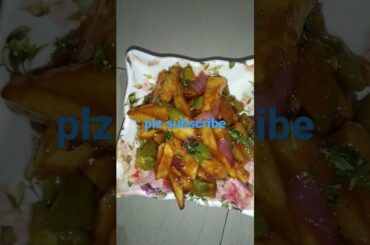 #short vedio#potato chilli recipe